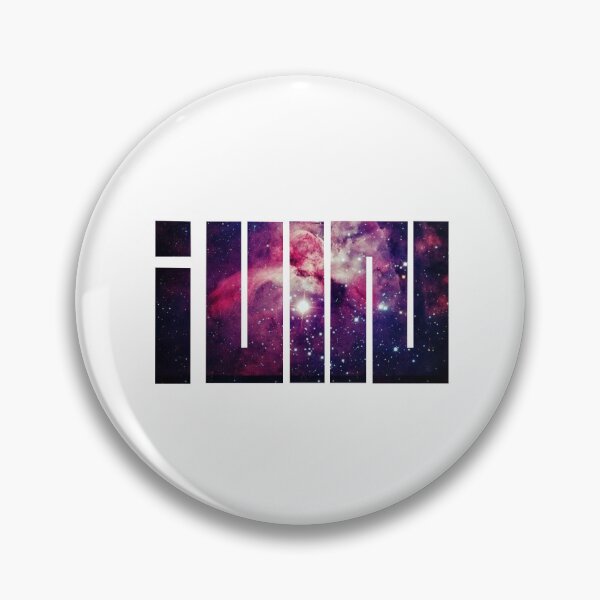 Item preview, (G)-Idle Logo (Red-Purple Galaxy) designed and sold by hiraethwonders.