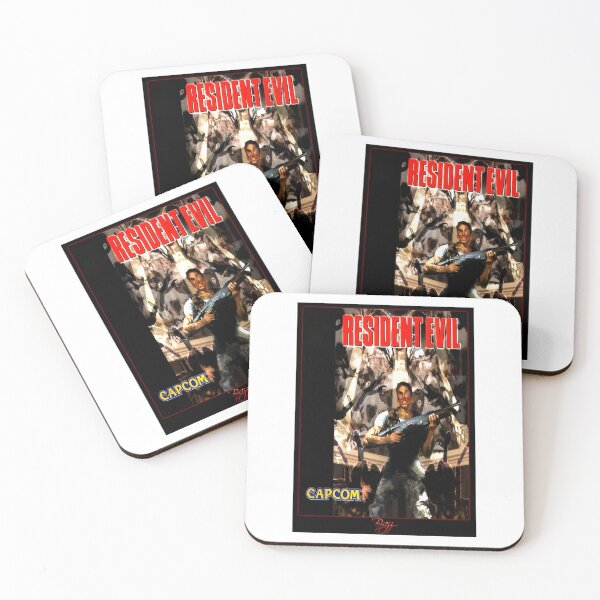 Item preview, Creative Survival Horror Video Game Alluring Resident Evil Playstation Na Original Box Cover Graphic designed and sold by OverbayStraight.