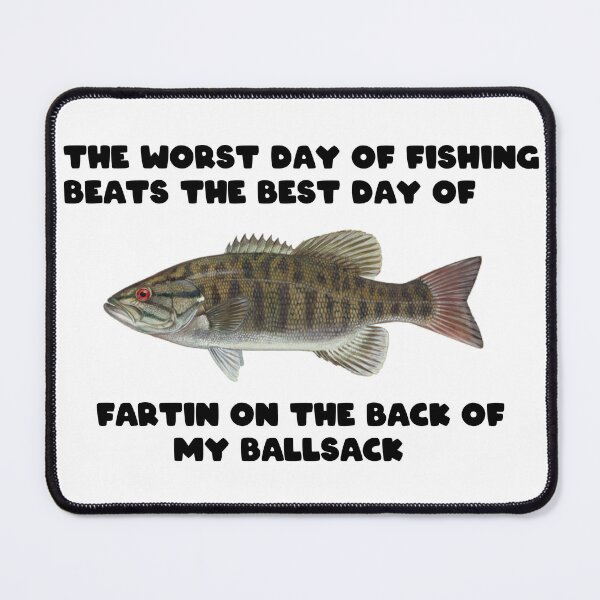 Item preview, fishing beats fartin' designed and sold by Ugly Bugs.