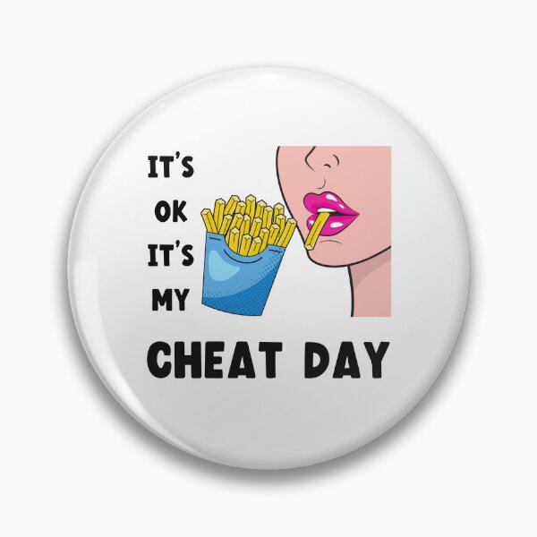 Item preview, Its OK Its My Cheat Day, Its Fry Day designed and sold by SportyDogShop.