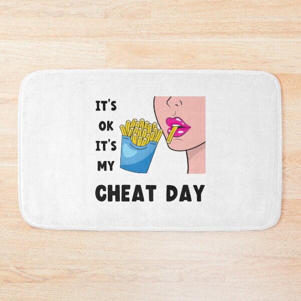 Item preview, Its OK Its My Cheat Day, Its Fry Day designed and sold by SportyDogShop.
