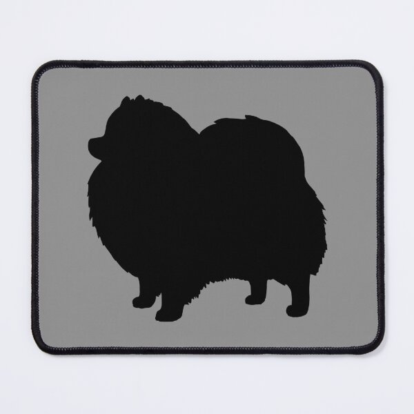 Item preview, Black Pomeranian Dog Silhouette(s) designed and sold by Jenn Inashvili.