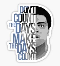 Don't Count The Days Sticker