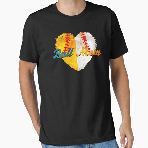 Item preview, Softball Baseball Heart Ball Mom Apparel for Baseball Season designed and sold by tjred01.