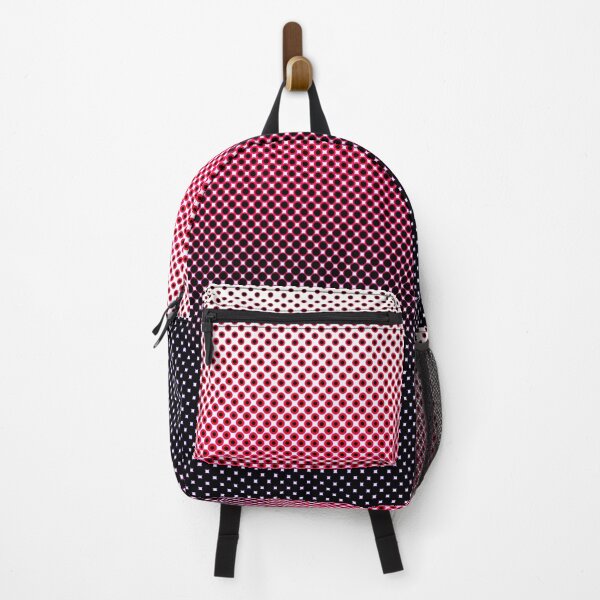 Item preview, White Red Black Halftone Patterns designed and sold by BilgePaksoylu.