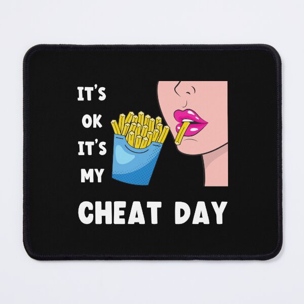 Item preview,  Its OK Its My Cheat Day, Its Fry Day designed and sold by SportyDogShop.