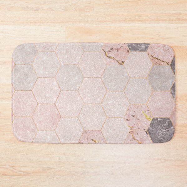 Item preview, pink sparkling marble pattern designed and sold by Beeroclock.