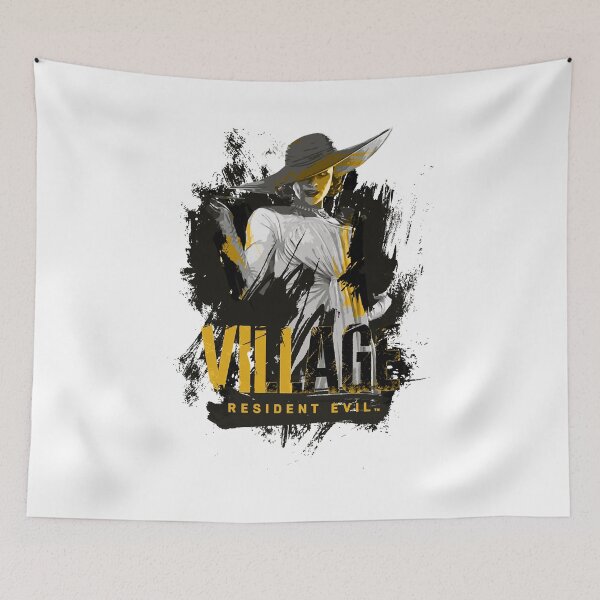 Item preview, Creative Survival Horror Video Game Alluring Resident Evil Village Lady Dimitrescu Classic Fans designed and sold by OverbayStraight.