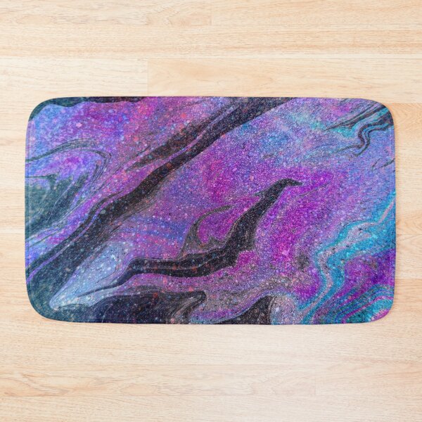 Item preview, pink and blue neon glitter pattern designed and sold by Beeroclock.
