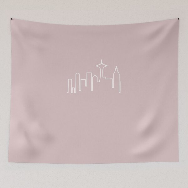 Artikelvorschau, Seattle-Skyline (Frasier) wesentliches T-Shirt entworfen und verkauft von AlpayDurm.
