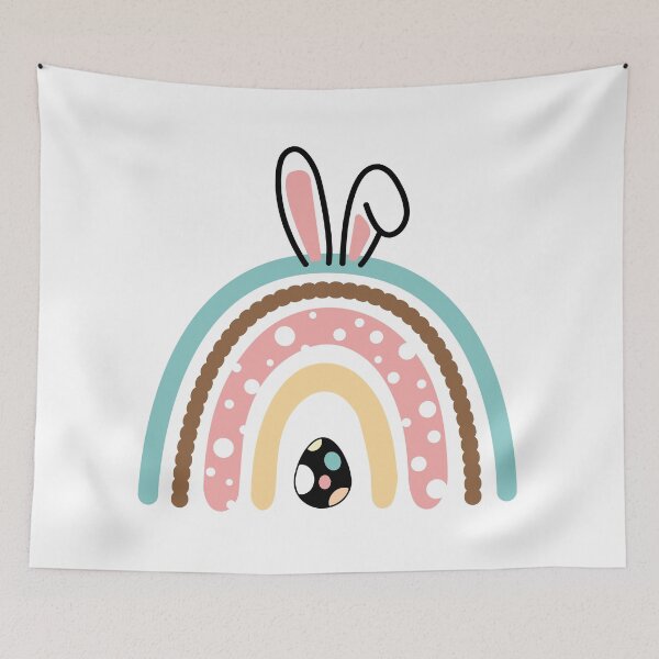 Item preview, bunny boho rainbow designed and sold by Ashi17.