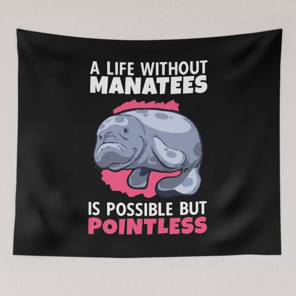 Item preview, life without sea cow manatee marine mammals designed and sold by madgrfx.