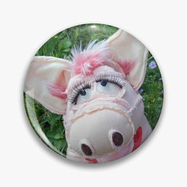 Item preview, 'Off The Wall' Pollyanna Pig Handmade bears from Teddy Bear Orphans  designed and sold by Teddy Bear Orphans .