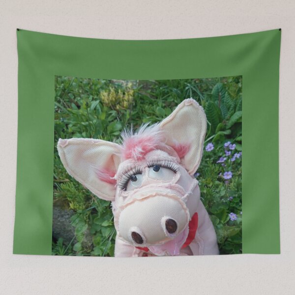Item preview, 'Off The Wall' Pollyanna Pig Handmade bears from Teddy Bear Orphans  designed and sold by Teddy Bear Orphans .