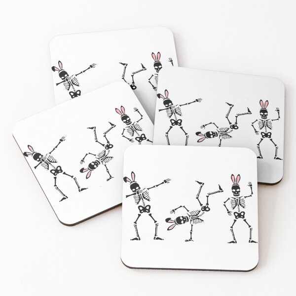 Item preview, easter dancing skeletons designed and sold by Ashi17.