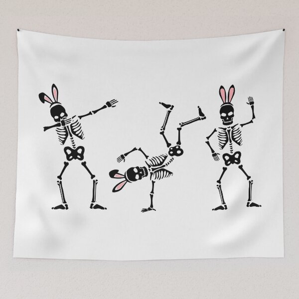 Item preview, easter dancing skeletons designed and sold by Ashi17.