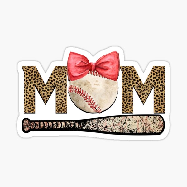 Item preview, Baseball Mom Bat Apparel for Baseball Season designed and sold by tjred01.