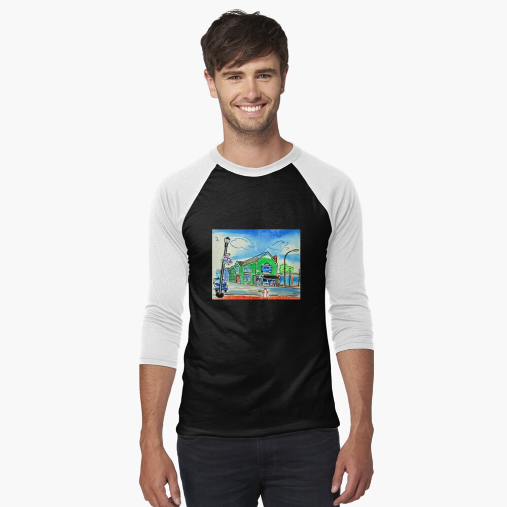 Item preview, Baseball ¾ Sleeve T-Shirt designed and sold by kevinart1.