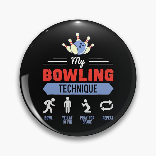 Aperçu de l'œuvre Ma technique de bowling Drôle de bowler créée et vendue par fultond.
