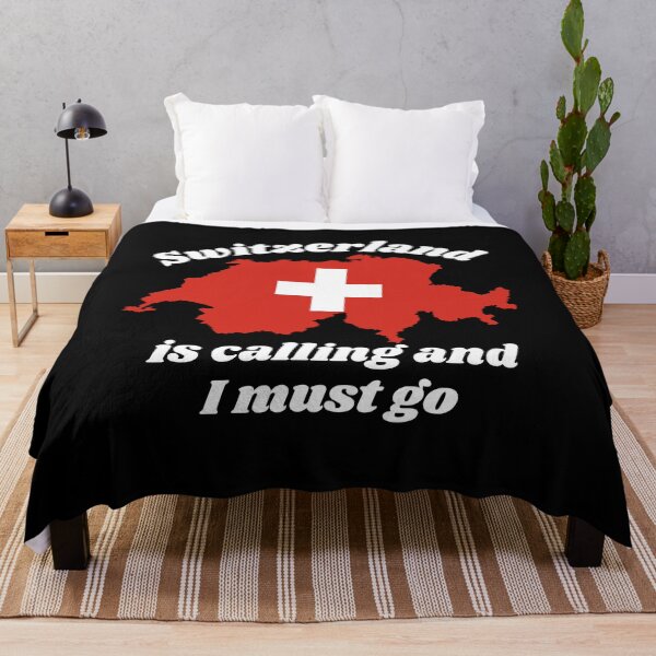 Item preview, Switzerland is calling and I must go Switzerland Map Travel I love Switzerland Pride Switzerland flag Switzerland vacation Swiss Confederation designed and sold by Swissstore.