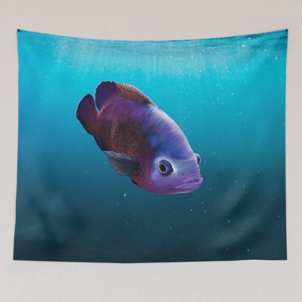 Item preview, RED TIGER OSCAR - TROPICAL FISH AQUARIUM designed and sold by Danicus666.