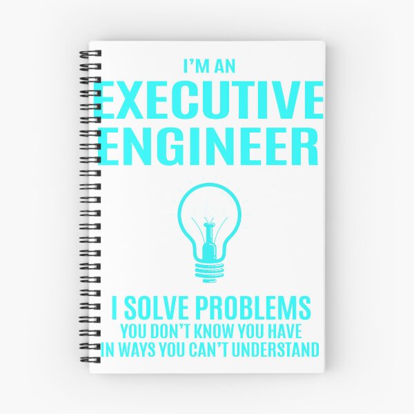 Item preview, Executive Engineer - I Solve Problems Job Gift designed and sold by melissaval2.