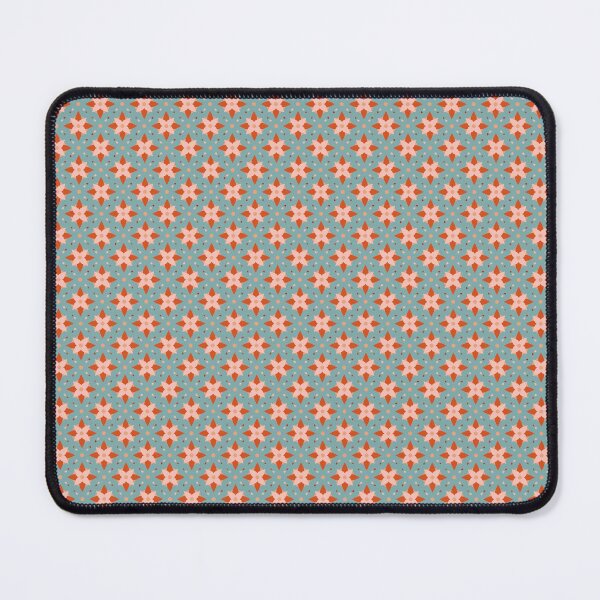 Item preview, Tile ornaments in cool colors - diagonal designed and sold by Sissle.