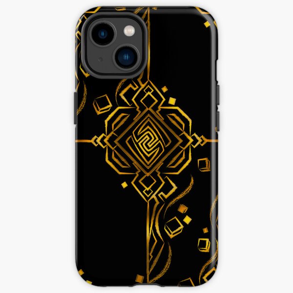Rex Lapis Morax - Zhongli Genshin Impact (noir) Coque antichoc iPhone