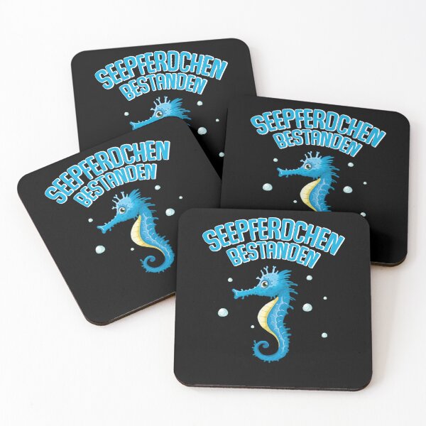 Item preview, Seahorse passed badge swimming test children designed and sold by Lenny Stahl.