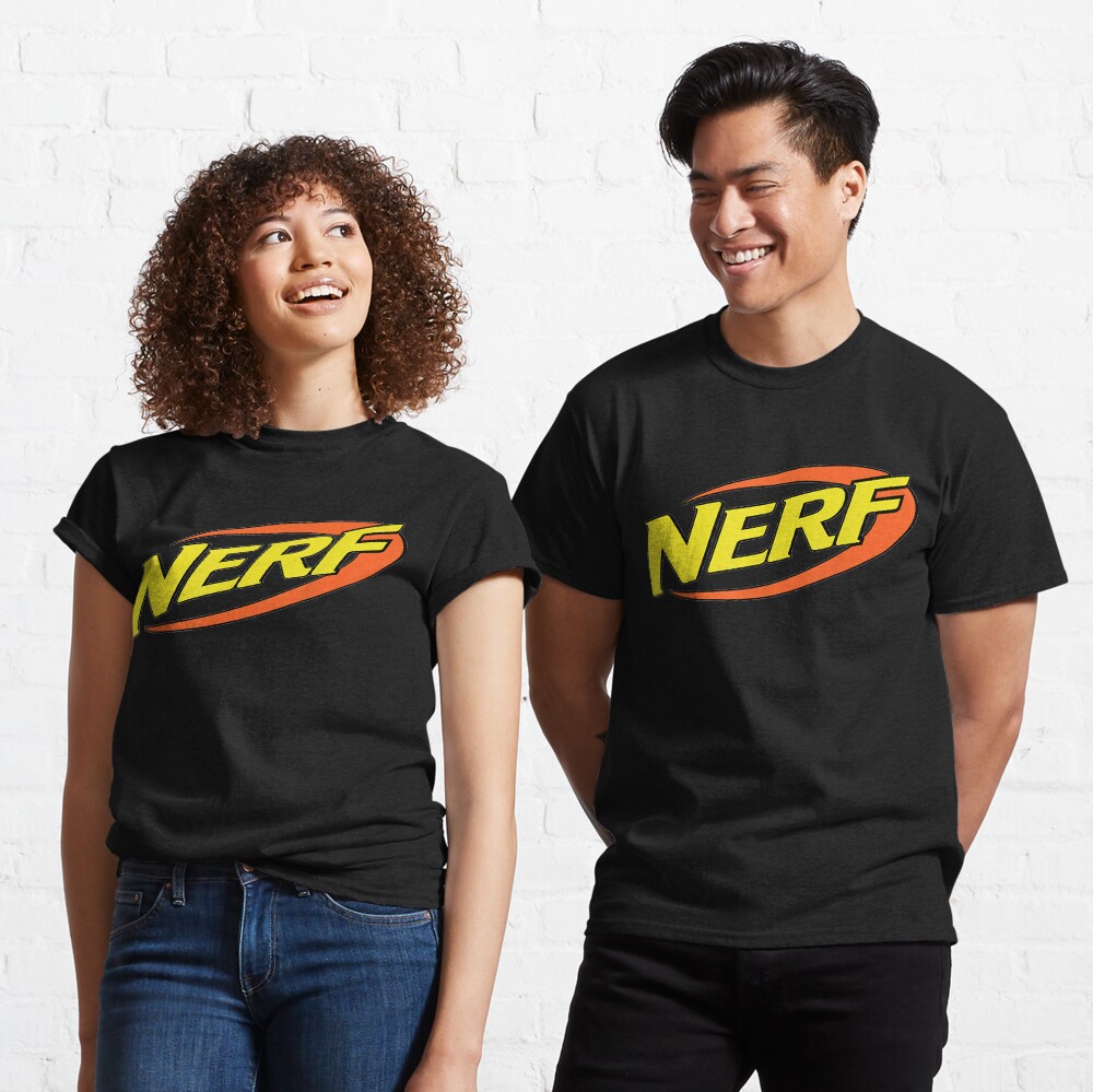 Nerf Classic Logo For Fans Sticker for Sale by AdrianSchaden