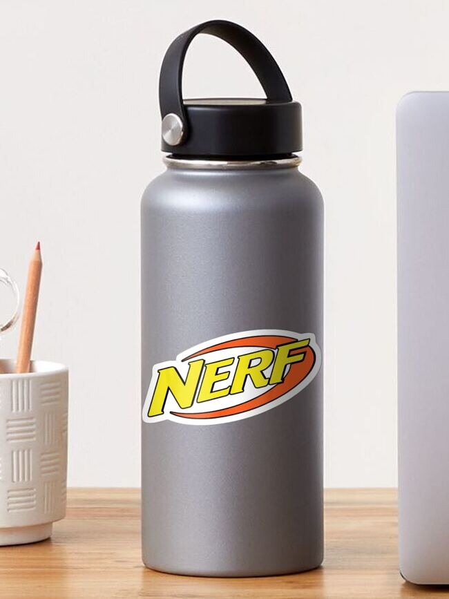 Nerf Classic Logo For Fans Sticker for Sale by AdrianSchaden