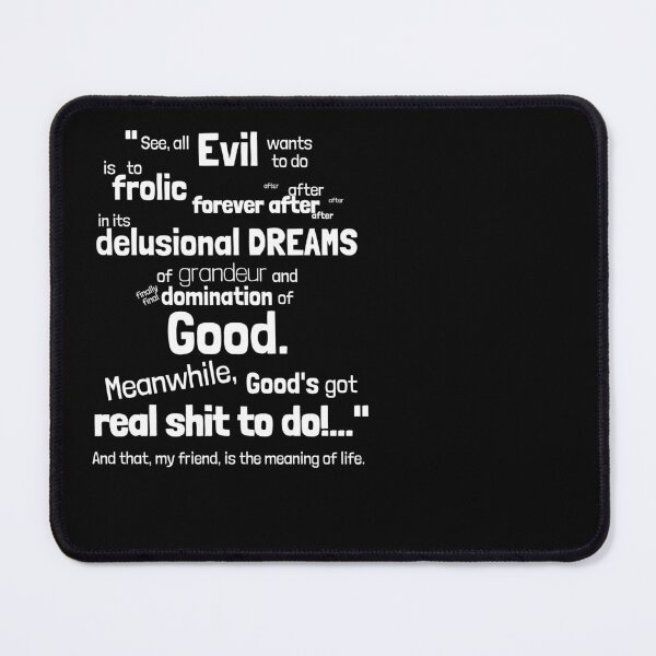 Item preview, And that, my friend, is the meaning of life. Empath humour designed and sold by Emintin.