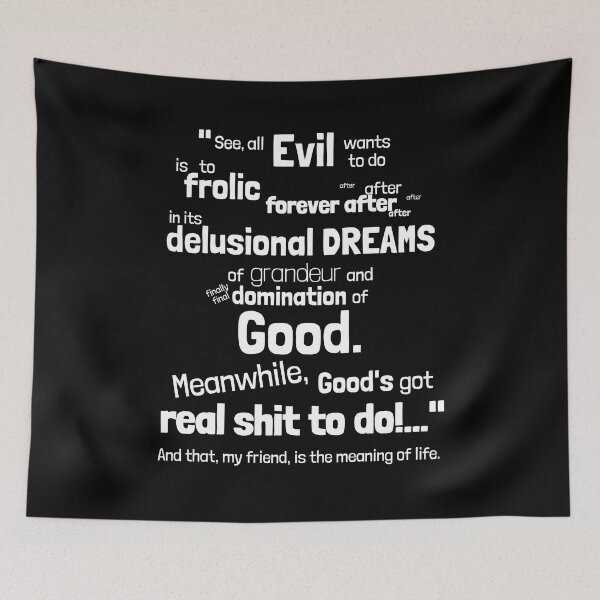 Item preview, And that, my friend, is the meaning of life. Empath humour designed and sold by Emintin.