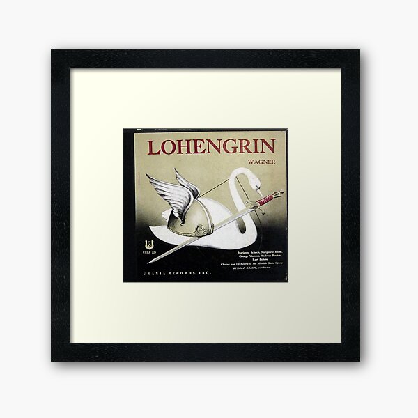 Vista previa del artículo con la obra «Lohengrin, Richard Wagner, ópera, alemán», diseñado y vendido por Vintaged.