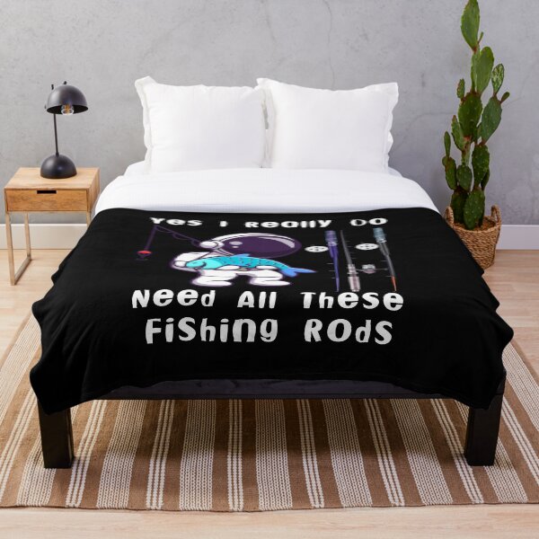 Item preview, Yes I Really Do Need All These Fishing Rods-Funny astronaut with a fish- Gift idea for astronaut lover designed and sold by KAYA22 ★★★★★.