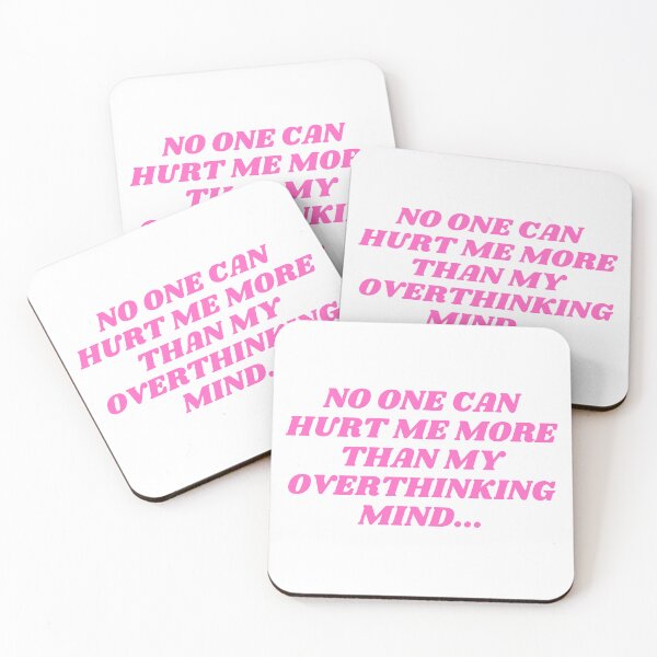 Item preview, Overthinking quote  designed and sold by Bonicrazypeople.