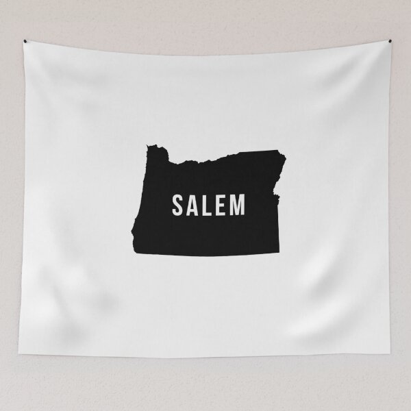 Item preview, Salem, Oregon State Silhouette designed and sold by CartoCreative.