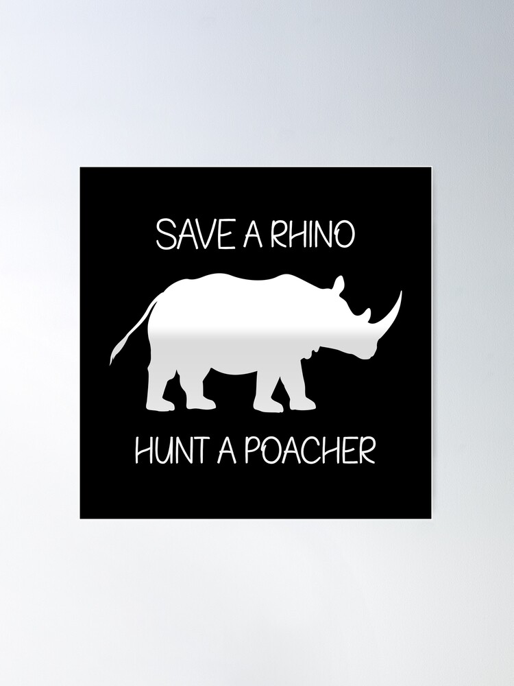 Rhino Rescue Poster for Sale by Liamss