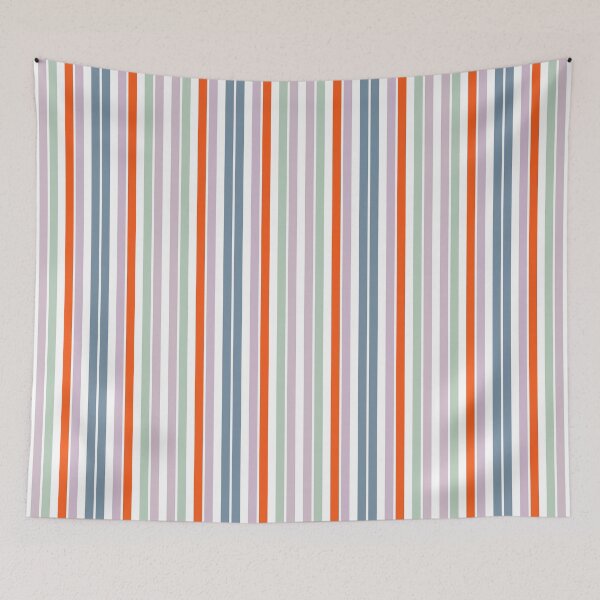 Item preview, Vertically Striped Colorful Pattern designed and sold by risingrocket.