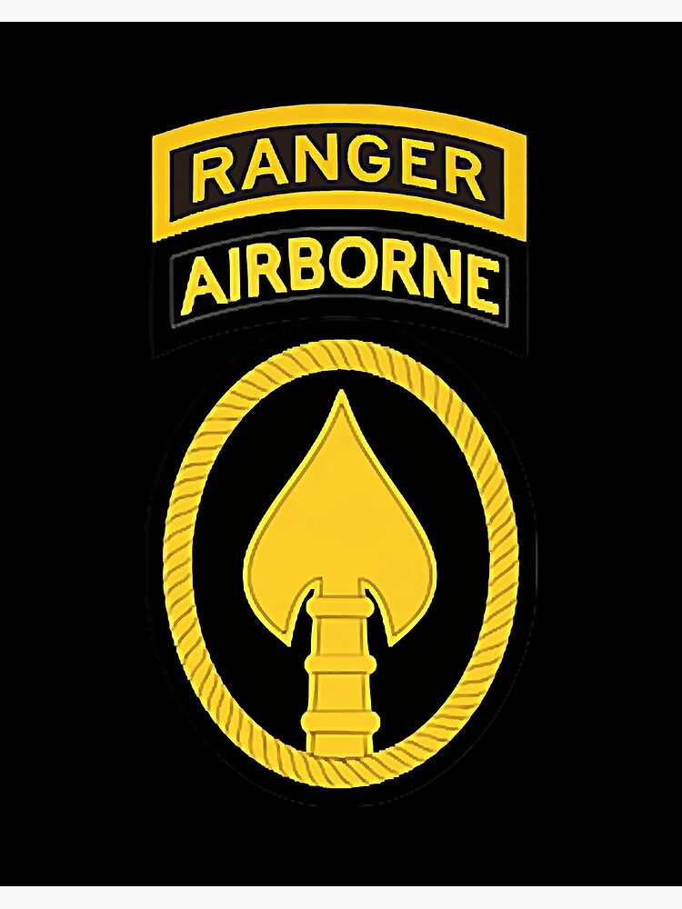 US Special Forces - SF Ranger Tab - SOCOM Patch Premium T-Shirt | Art Board  Print