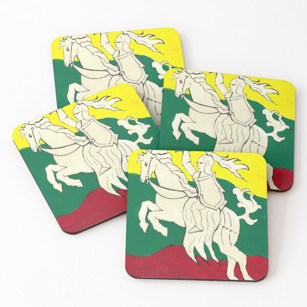 Item preview, Lithuania Flag Coat of Arms Vytis by MJH designed and sold by Physica.