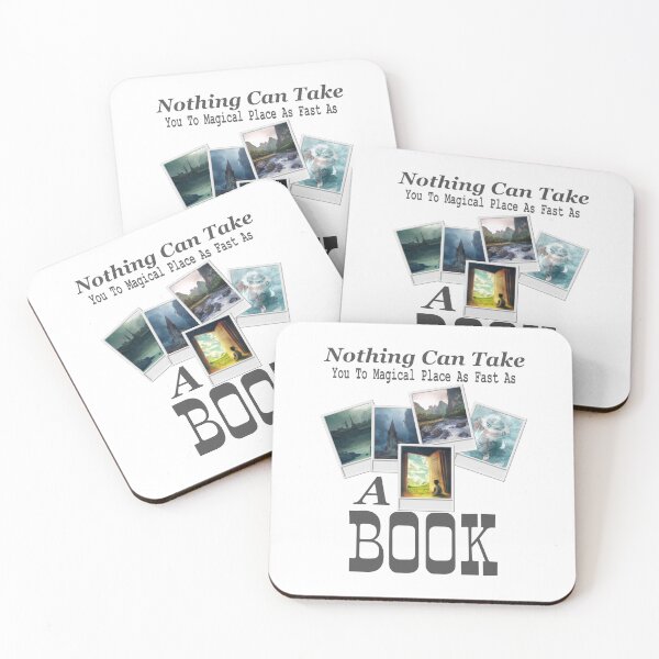 Item preview, Nothing can take you to a magical place as fast as A Book designed and sold by AFordhamDesigns.