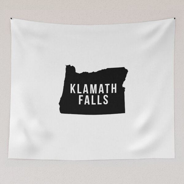 Item preview, Klamath Falls, Oregon State Silhouette designed and sold by CartoCreative.