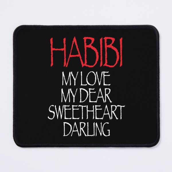 Item preview, HABIBI, Arabic, my love, my dear, sweetheart, darling. designed and sold by studiohfy.