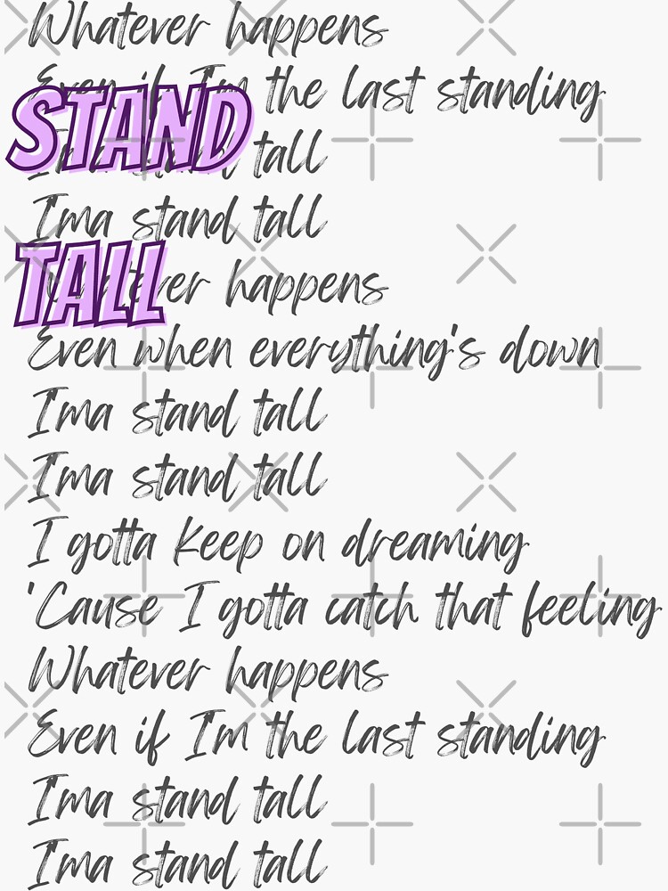Stand Tall Lyrics Julie And The Phantom Hot Sex Picture