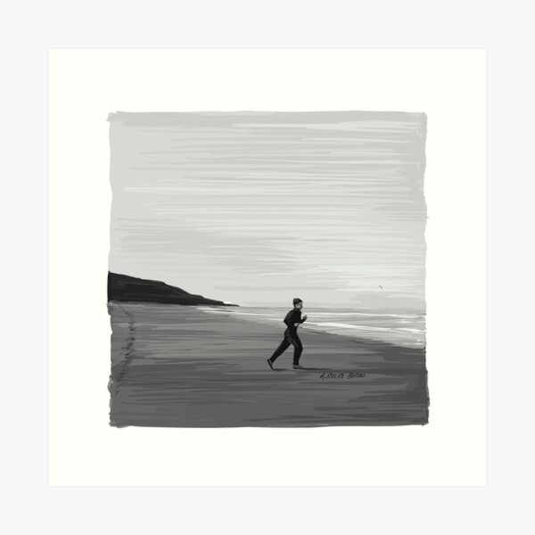 Item preview, Francois Truffaut - 400 Blows / 400 coups Ending Illustration designed and sold by burrotees.