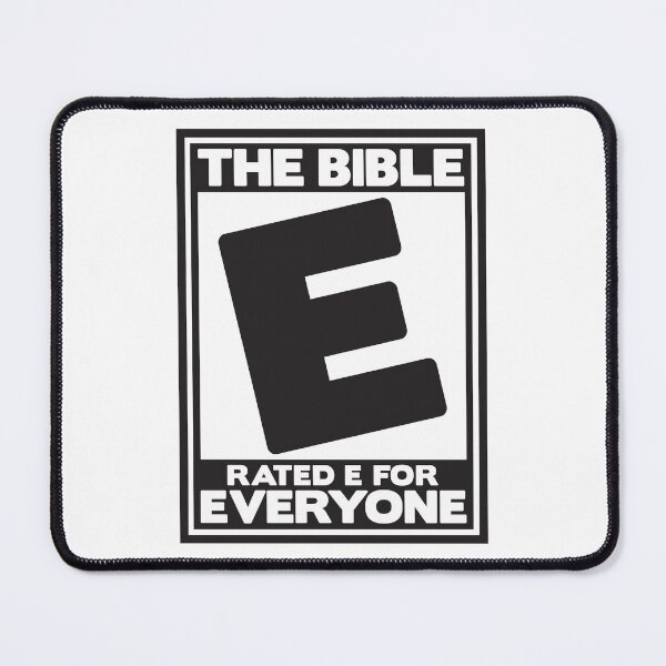 Item preview, The Bible Rated E for Everyone designed and sold by plushism.