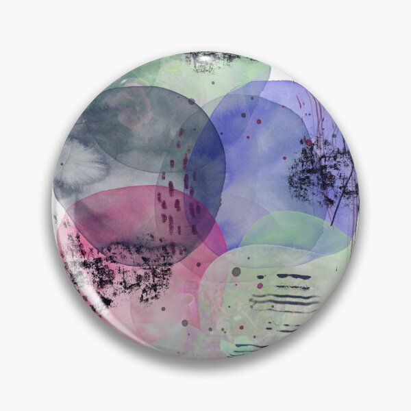 Item preview, Modern colorful abstract print designed and sold by CurlyPaintbrush.