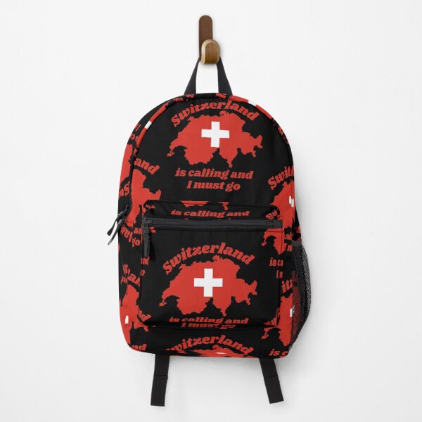 Item preview, Switzerland is calling and I must go Switzerland Map Travel I love Switzerland Pride Switzerland flag Switzerland vacation Swiss Confederation designed and sold by Swissstore.