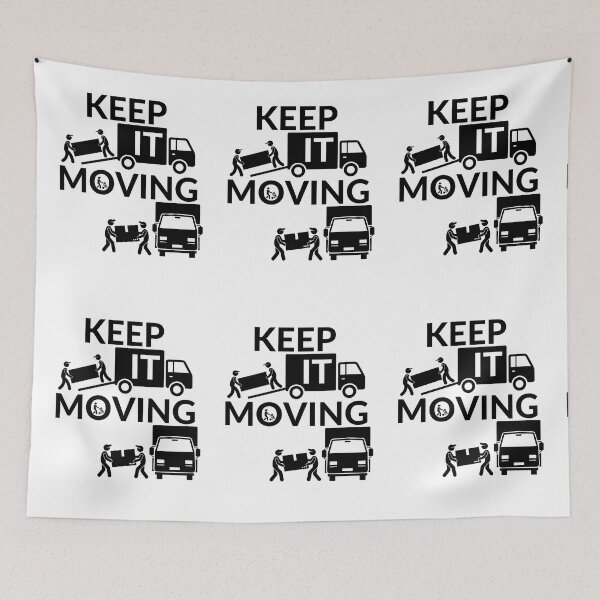 Item preview, KEEP IT MOVING designed and sold by RobbiesMusic.